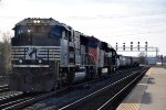 Eastbound manifest winds its way out of the yard